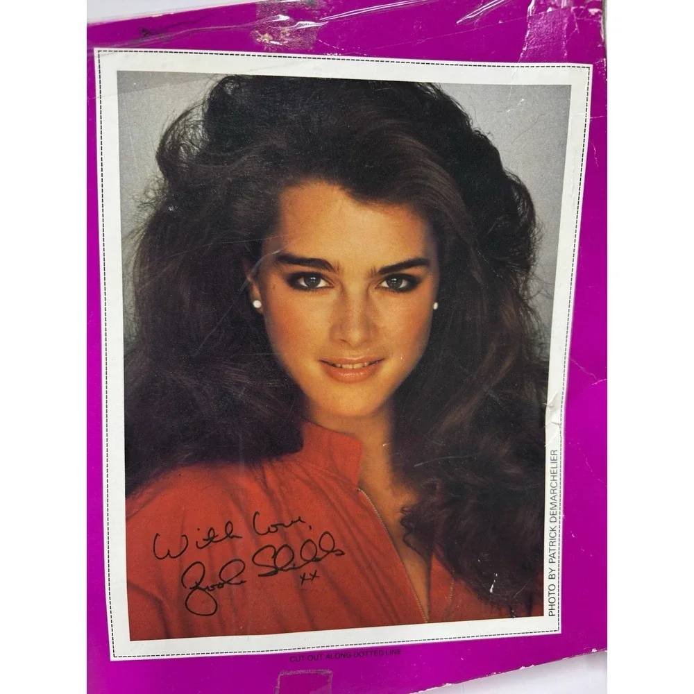 Vintage 1982 Brooke Shields Teenage Doll Fully Posable w/ Brush Ring LJN  #8833